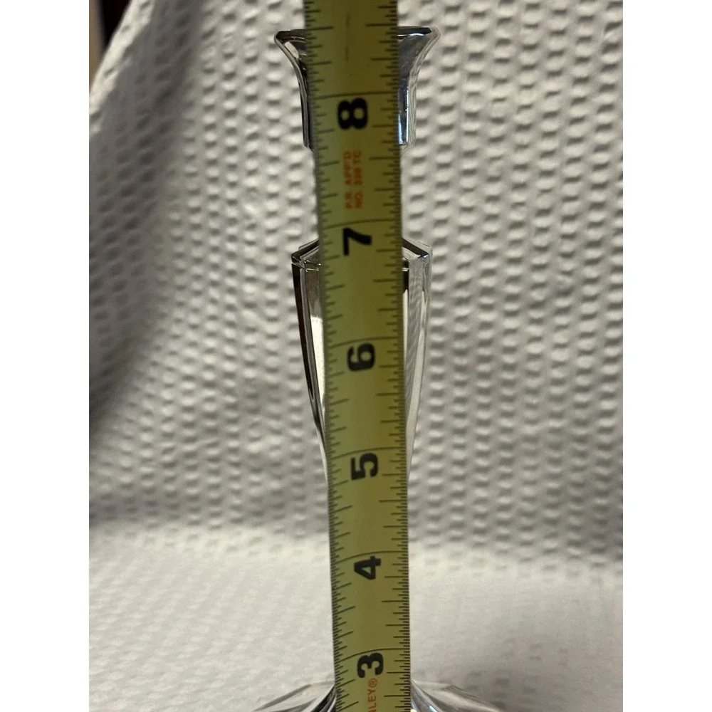PAIR of Vintage 1994‎ Silver Plated Candlesticks International Silver 8.5 inches